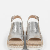 Marielle Sienna Silver - Front Toe View