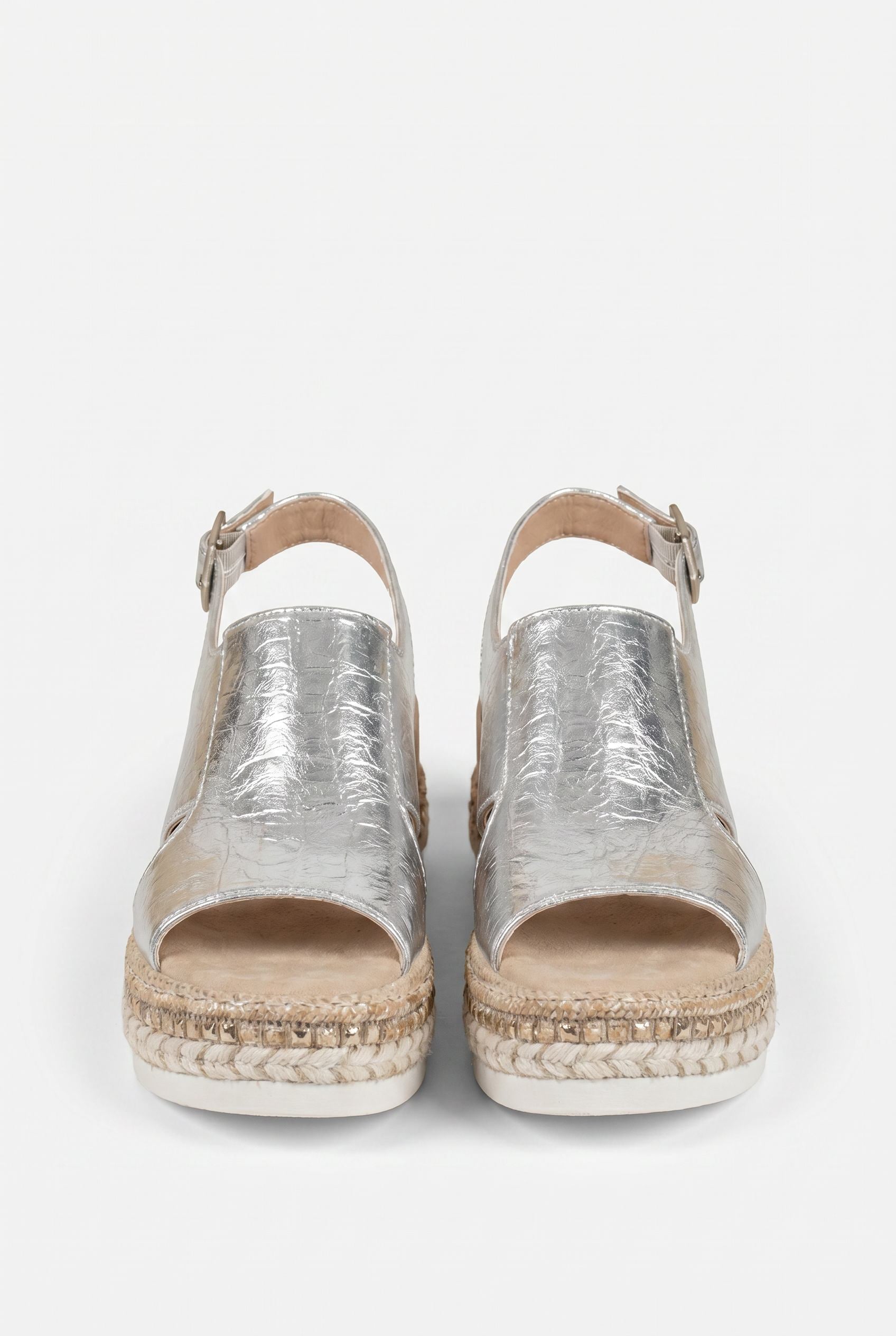 Marielle Sienna Silver - Front Toe View