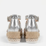 Marielle Sienna Silver - Back Heel View