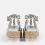 Marielle Sienna Silver - Back Heel View