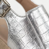Marielle Sienna Silver - Material Texture Close-Up