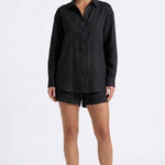Eden Linen Black