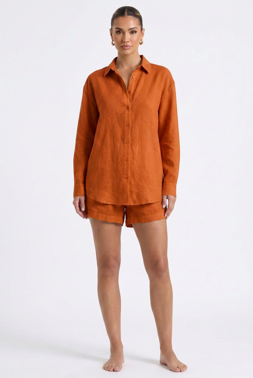 Eden Linen Orange