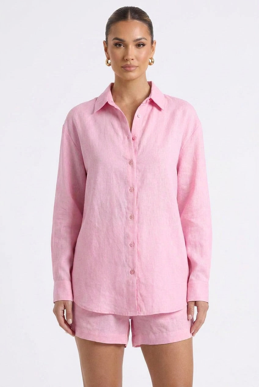 Eden Linen Pink
