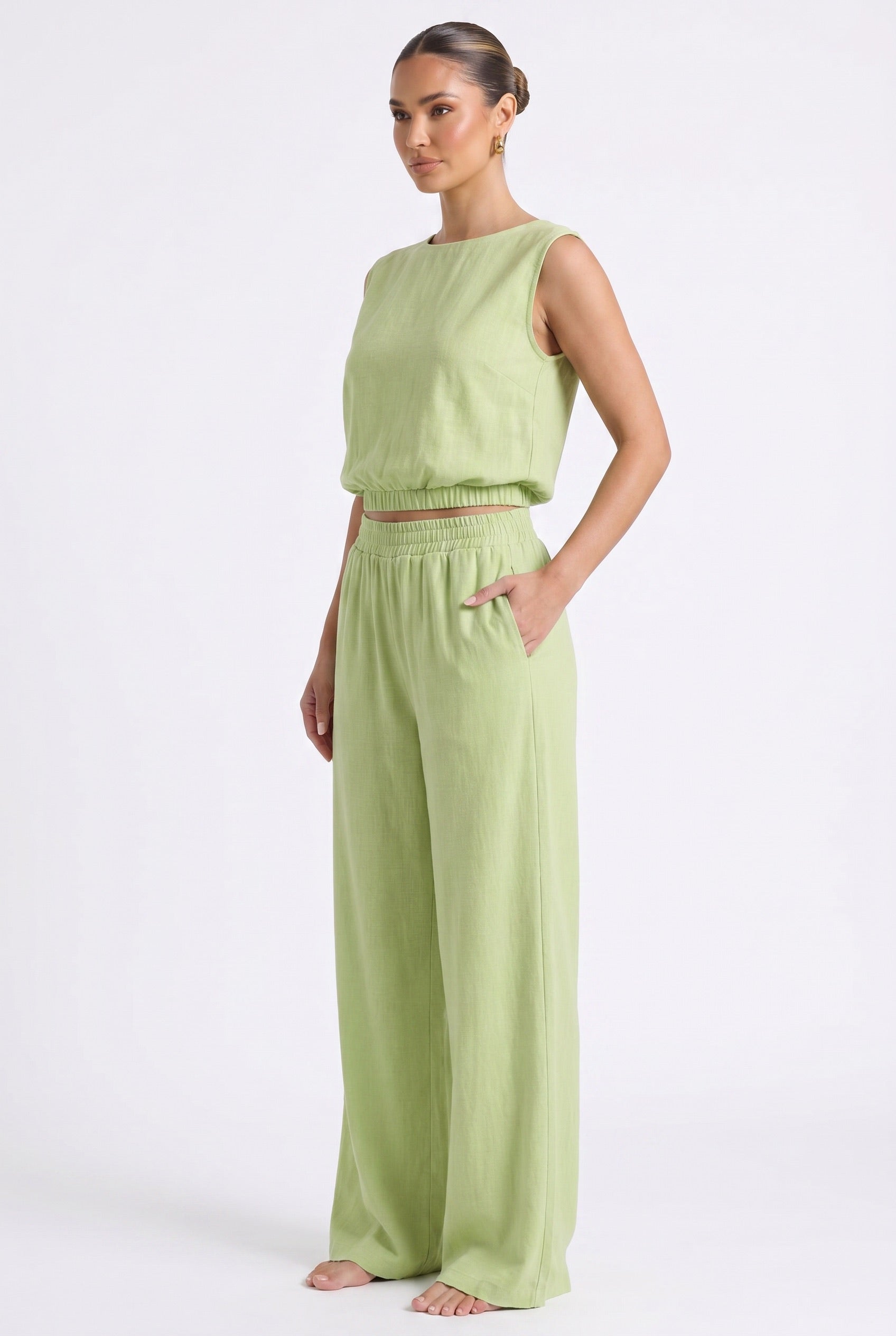 3/4 Angle - Light Green