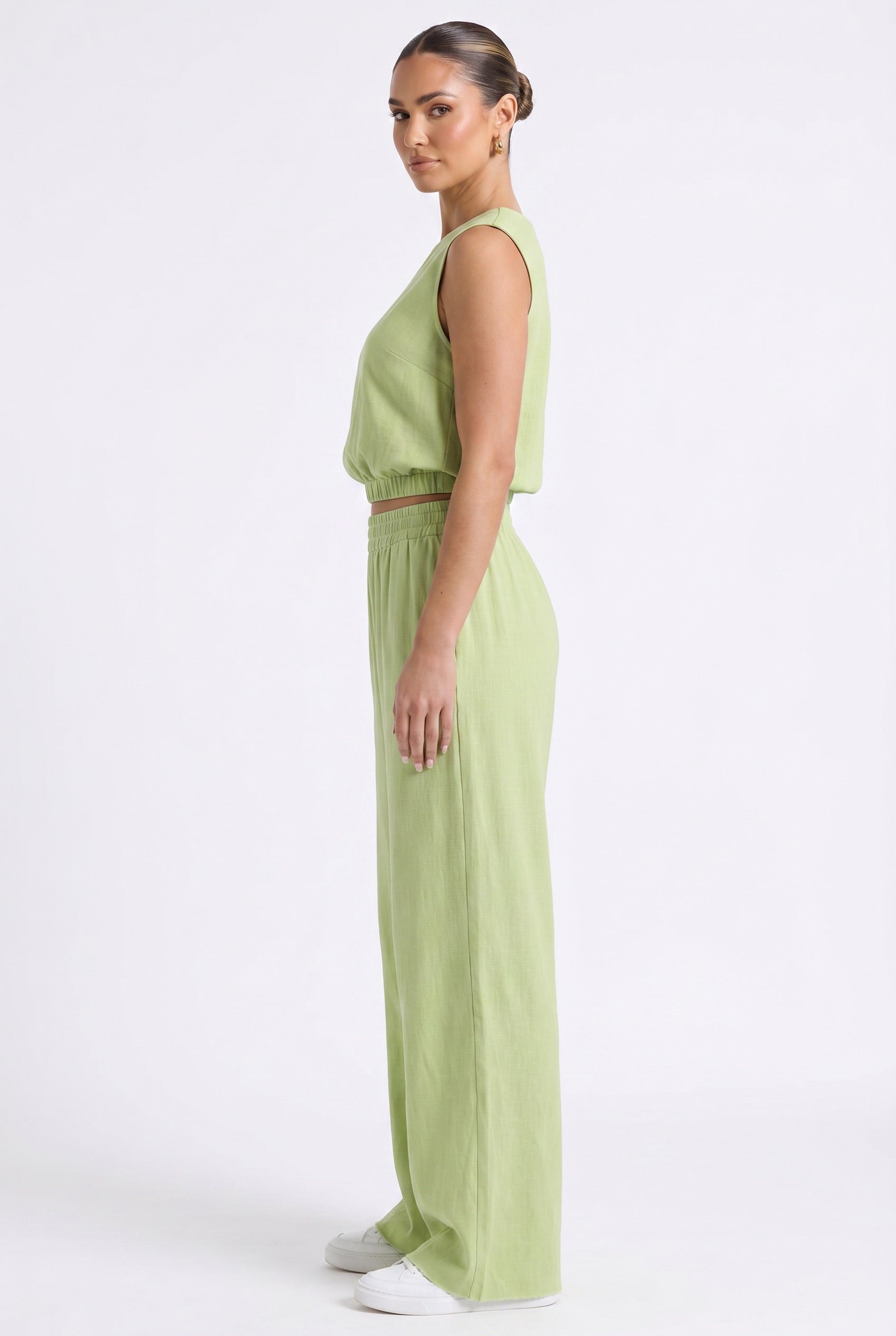 Side View - Light Green