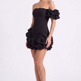 Aurelia Celeste | Floral Ruched Race Day Mini Dress