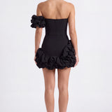 Aurelia Celeste | Floral Ruched Race Day Mini Dress