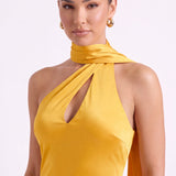 Seraphina Soleil | One Shoulder Wedding Guest Maxi Dress