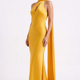 Seraphina Soleil | One Shoulder Wedding Guest Maxi Dress