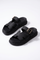 Elara Marlowe Black Sandals - Hero 45 Degree
