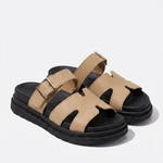 Elara Marlowe Beige Sandals - Hero