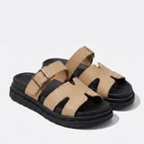 Elara Marlowe Beige Sandals - Hero