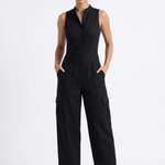 Soreia Linnea Utility Jumpsuit Black - Hero
