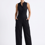 Soreia Linnea Utility Jumpsuit Black - Hero