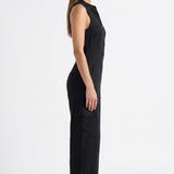 Soreia Linnea Utility Jumpsuit Black - Side View