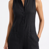 Soreia Linnea Utility Jumpsuit Black - Detail Close-Up