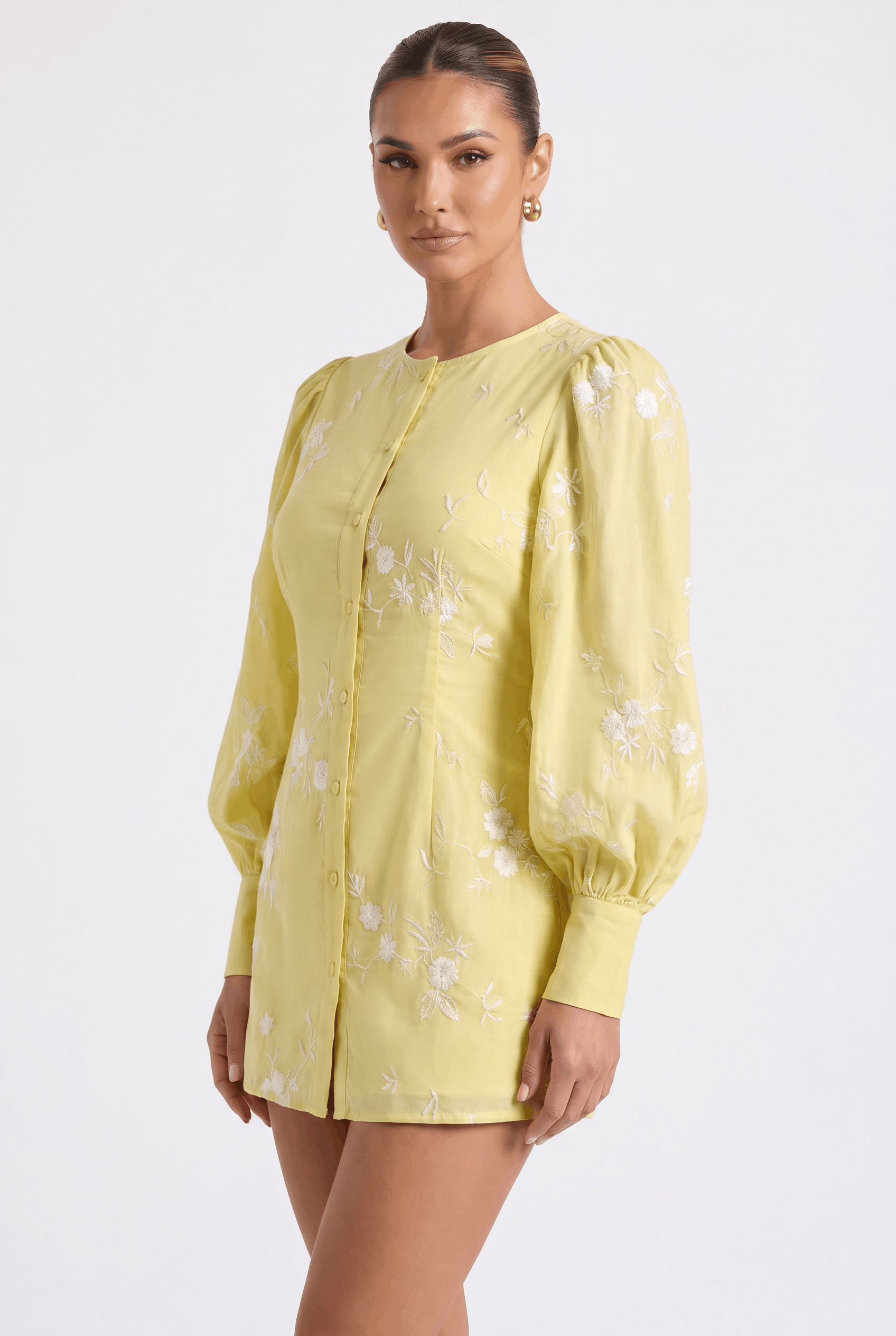 Iris Rose | Romantic Embroidered Cotton Top for Everyday Elegance