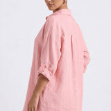 Nova | Relaxed Oversized Linen Blouse for Warm Weather Styling