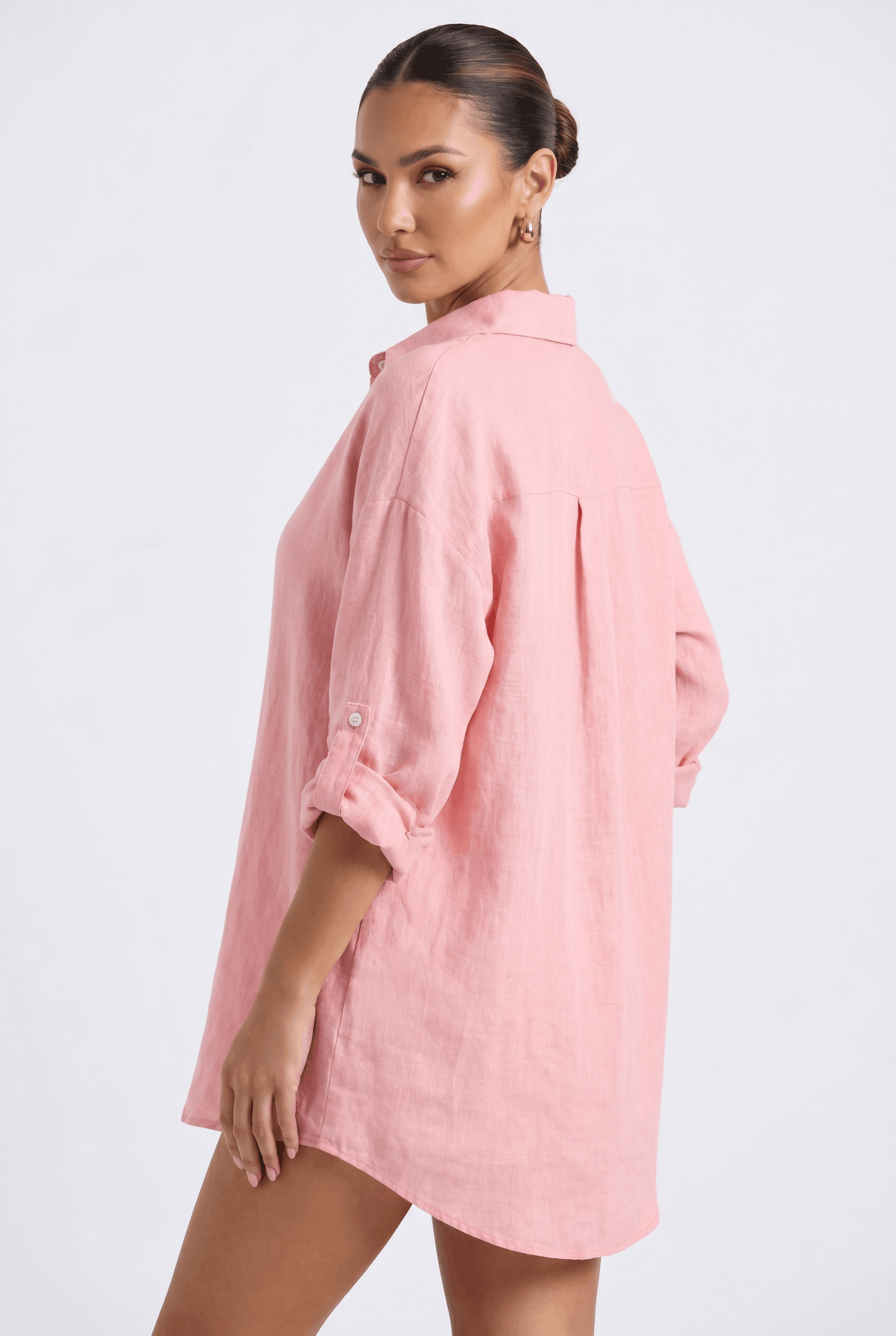 Nova | Relaxed Oversized Linen Blouse for Warm Weather Styling