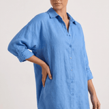 Nova | Relaxed Oversized Linen Blouse for Warm Weather Styling