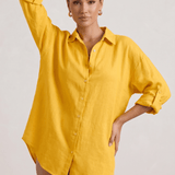 Nova | Relaxed Oversized Linen Blouse for Warm Weather Styling